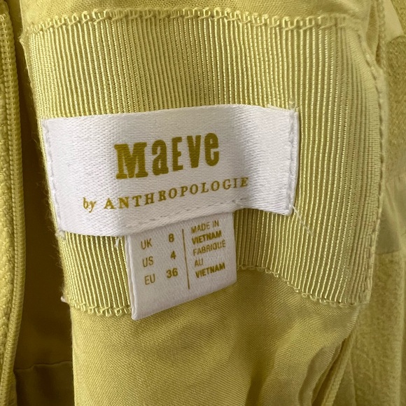 Anthropologie Maeve Sleeveless Scoop Neck Back Cutout Mini Dress - Picture 5 of 12